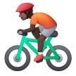 Person Biking Emoji Samsung