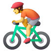 Person Biking Emoji Samsung