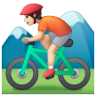 Person Mountain Biking Emoji Samsung
