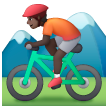 Person Mountain Biking Emoji Samsung