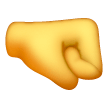 Right Facing Fist Emoji Samsung