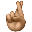 Crossed Fingers Emoji Samsung
