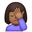 Woman Facepalming Emoji Samsung
