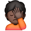 Person Facepalming Emoji Samsung