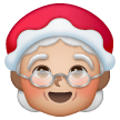 Mrs Claus Emoji Samsung