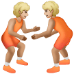 People Wrestling Emoji Samsung