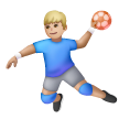 Man Playing Handball Emoji Samsung