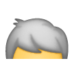 White Hair Emoji Samsung