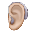 Ear With Hearing Aid Emoji Samsung
