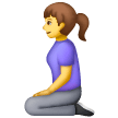 Woman Kneeling Emoji Samsung