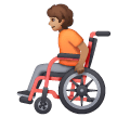 Person In Manual Wheelchair Emoji Samsung