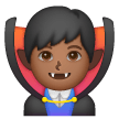 Man Vampire Emoji Samsung