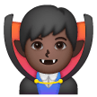 Man Vampire Emoji Samsung