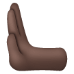 Leftwards Pushing Hand Emoji Samsung
