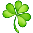 Shamrock Emoji Samsung