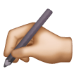 Writing Hand Emoji Samsung