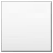 White Large Square Emoji Samsung