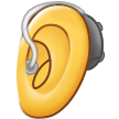 Ear With Hearing Aid Emoji Samsung