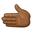 Leftwards Hand Emoji Samsung