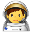 Man Astronaut Emoji Samsung