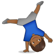 Man Cartwheeling Emoji Samsung