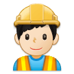 Man Construction Worker Emoji Samsung