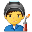 Man Factory Worker Emoji Samsung