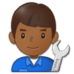 Man Mechanic Emoji Samsung