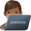Man Technologist Emoji Samsung
