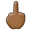 Middle Finger Emoji Samsung