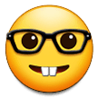 Nerd Face Emoji Samsung