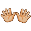 Open Hands Emoji Samsung