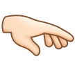 Palm Down Hand Emoji Samsung