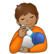 Person Feeding Baby Emoji Samsung
