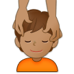 Person Getting Massage Emoji Samsung