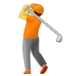 Person Golfing Emoji Samsung