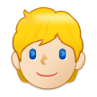 Person Blond Hair Emoji Samsung