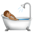 Person Taking Bath Emoji Samsung