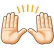 Raising Hands Emoji Samsung