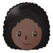 Woman Curly Hair Emoji Samsung