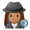 Woman Detective Emoji Samsung