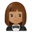 Woman In Tuxedo Emoji Samsung