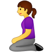 Woman Kneeling Emoji Samsung