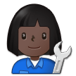 Woman Mechanic Emoji Samsung