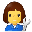 Woman Mechanic Emoji Samsung