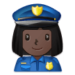 Woman Police Officer Emoji Samsung