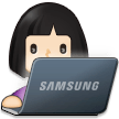 Woman Technologist Emoji Samsung