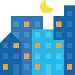 Night With Stars Emoji Skype