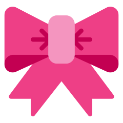 Ribbon Emoji Skype