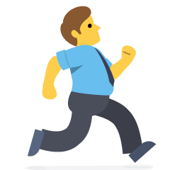 Person Running Emoji Skype